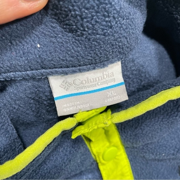 Bundle of 2 XL boys Columbia fleece quarter zips - Picture 4 of 6